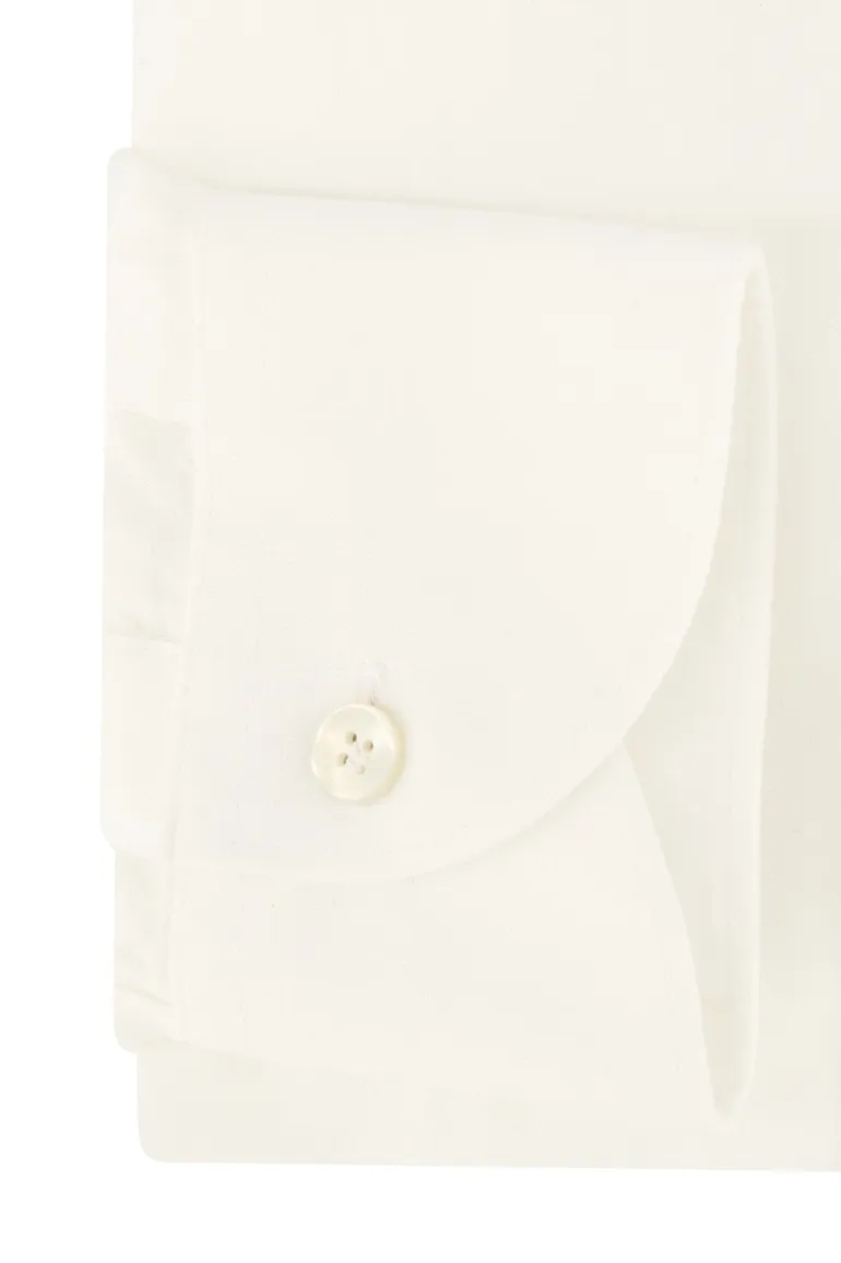 John Miller overhemd wit effen button-down