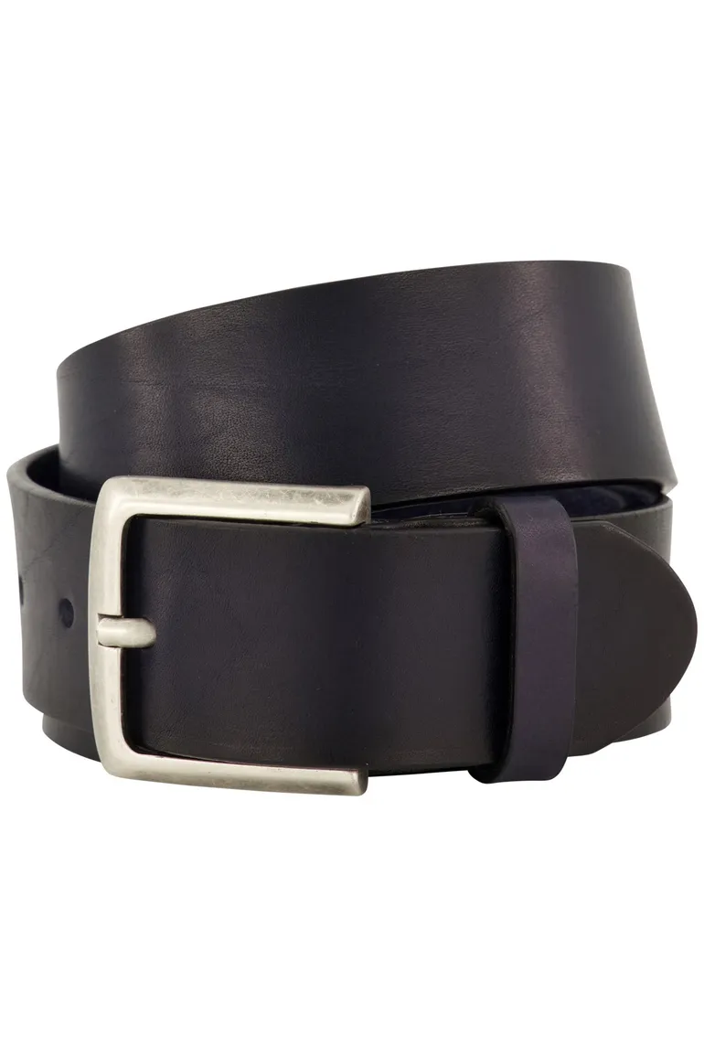riem Lindenmann effen leer donkerblauw
