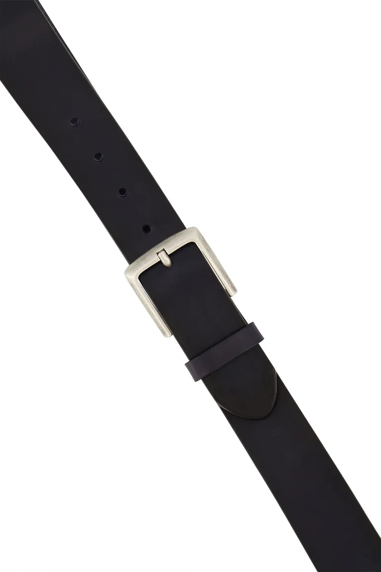 riem Lindenmann effen leer donkerblauw