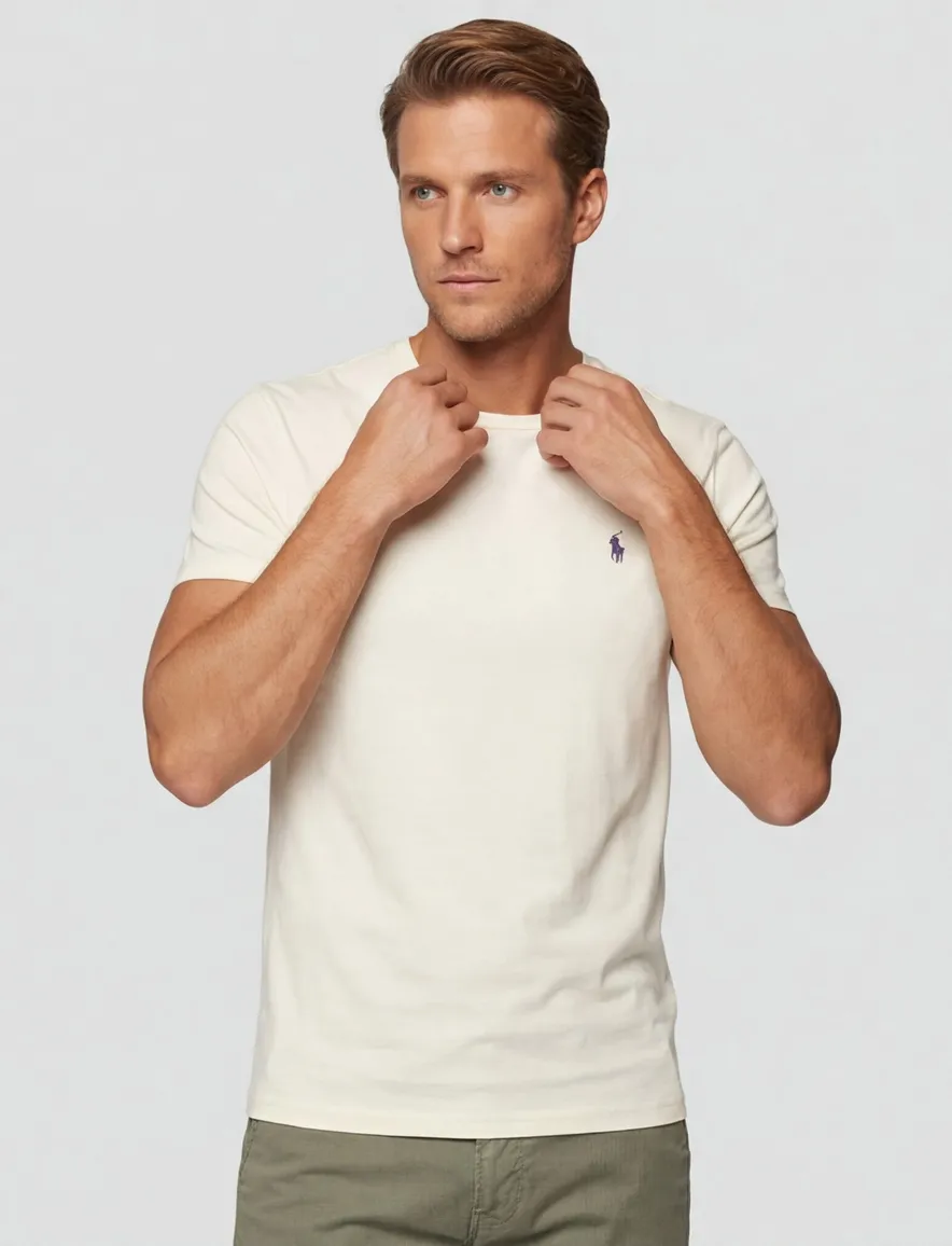 Polo Ralph Lauren t-shirt gebroken wit