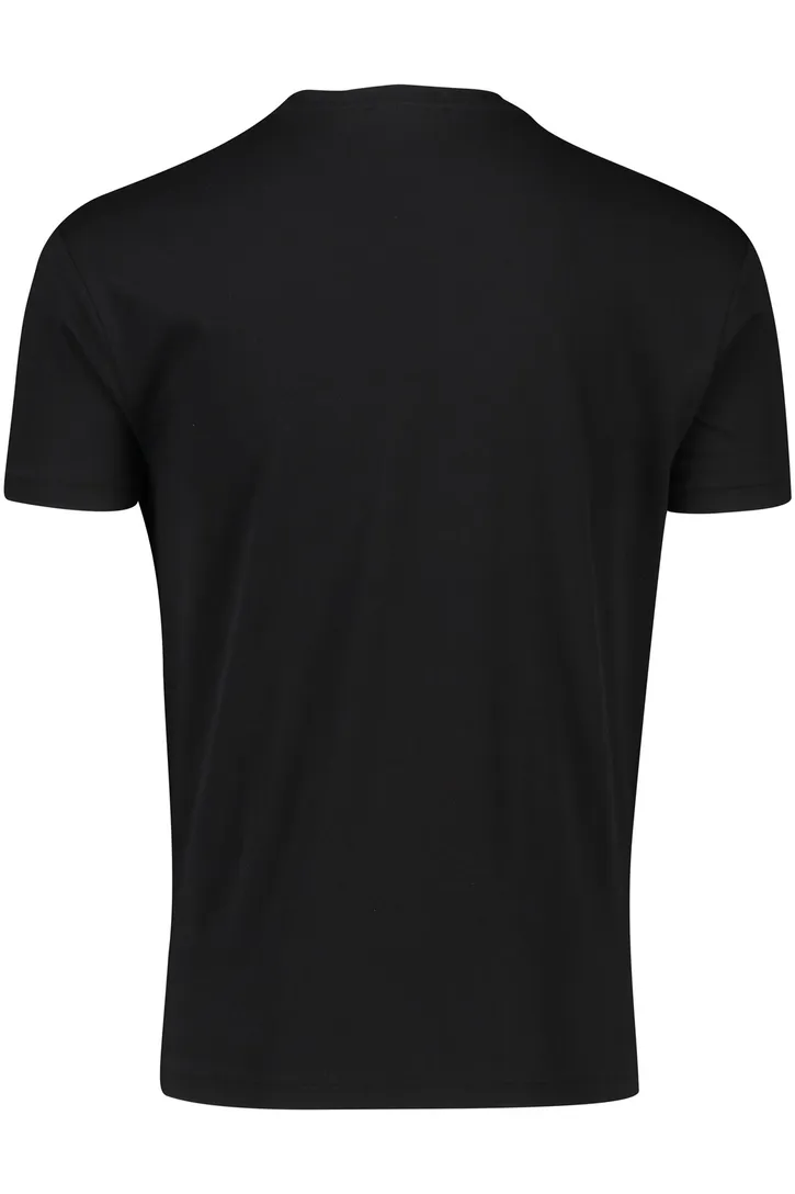 Polo Ralph Lauren t-shirt effen zwart normale fit
