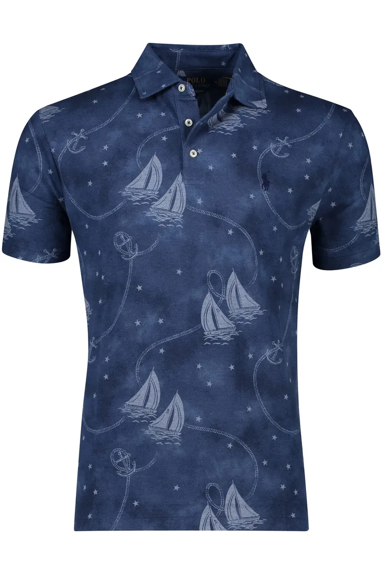 Polo Ralph Lauren polo blauw katoen