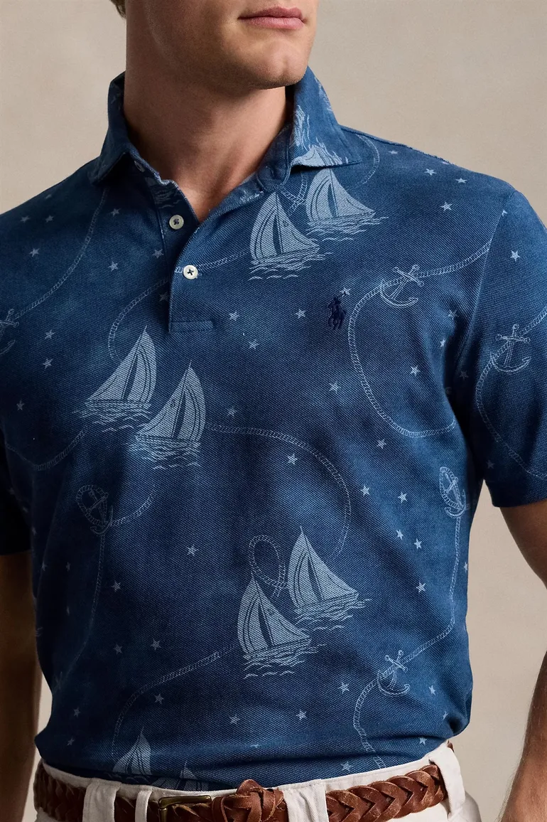 Polo Ralph Lauren polo blauw katoen