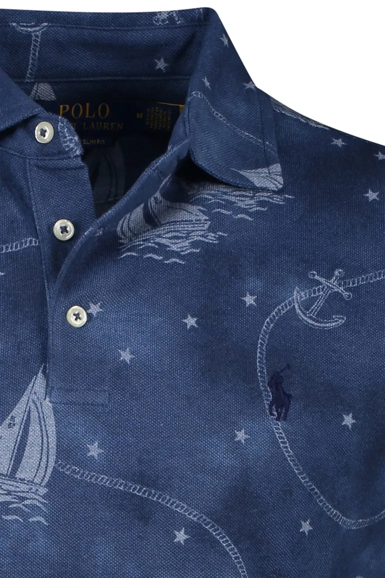 Polo Ralph Lauren polo blauw katoen
