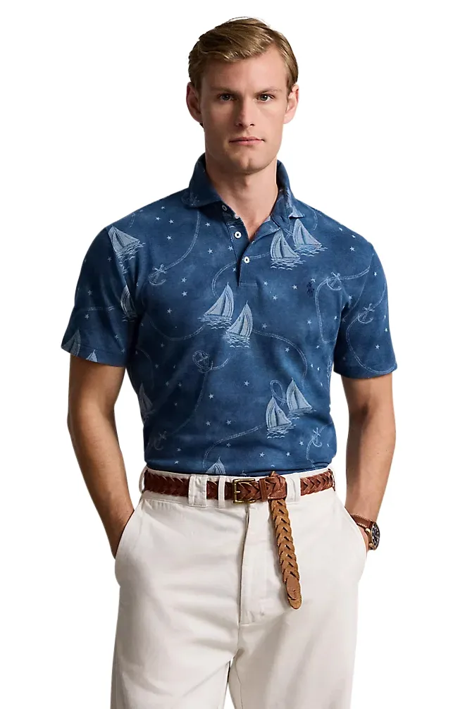Polo Ralph Lauren polo blauw katoen
