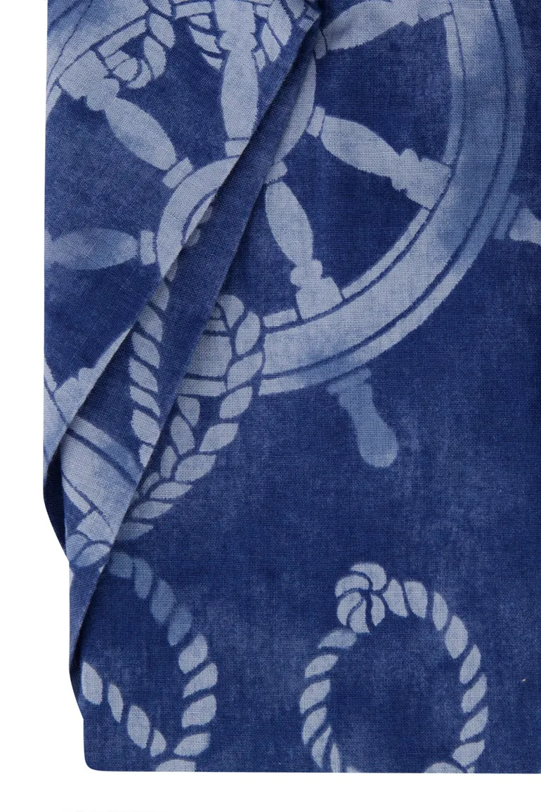 Polo Ralph Lauren overhemd blauw geprint