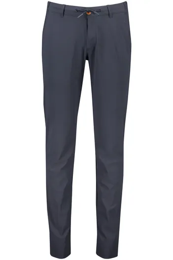 North84 North84 chino donkerblauw effen stretch