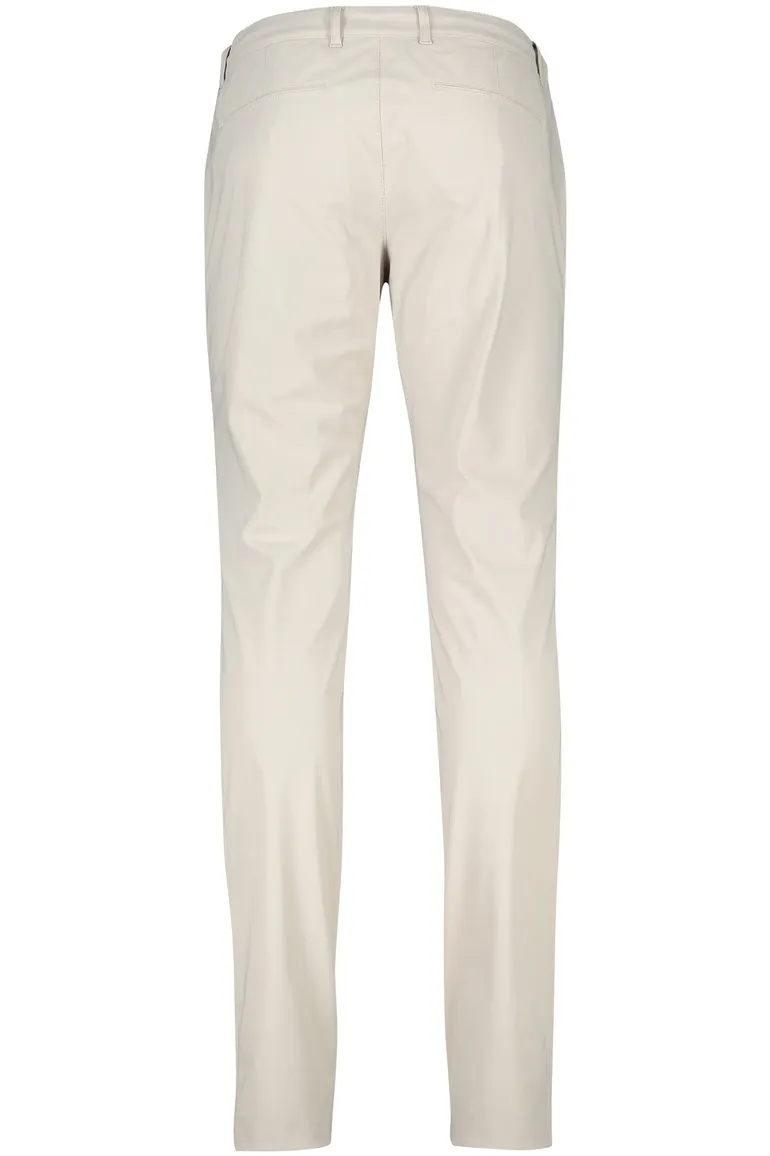 COM4 Pantalon chino crème effen stretch