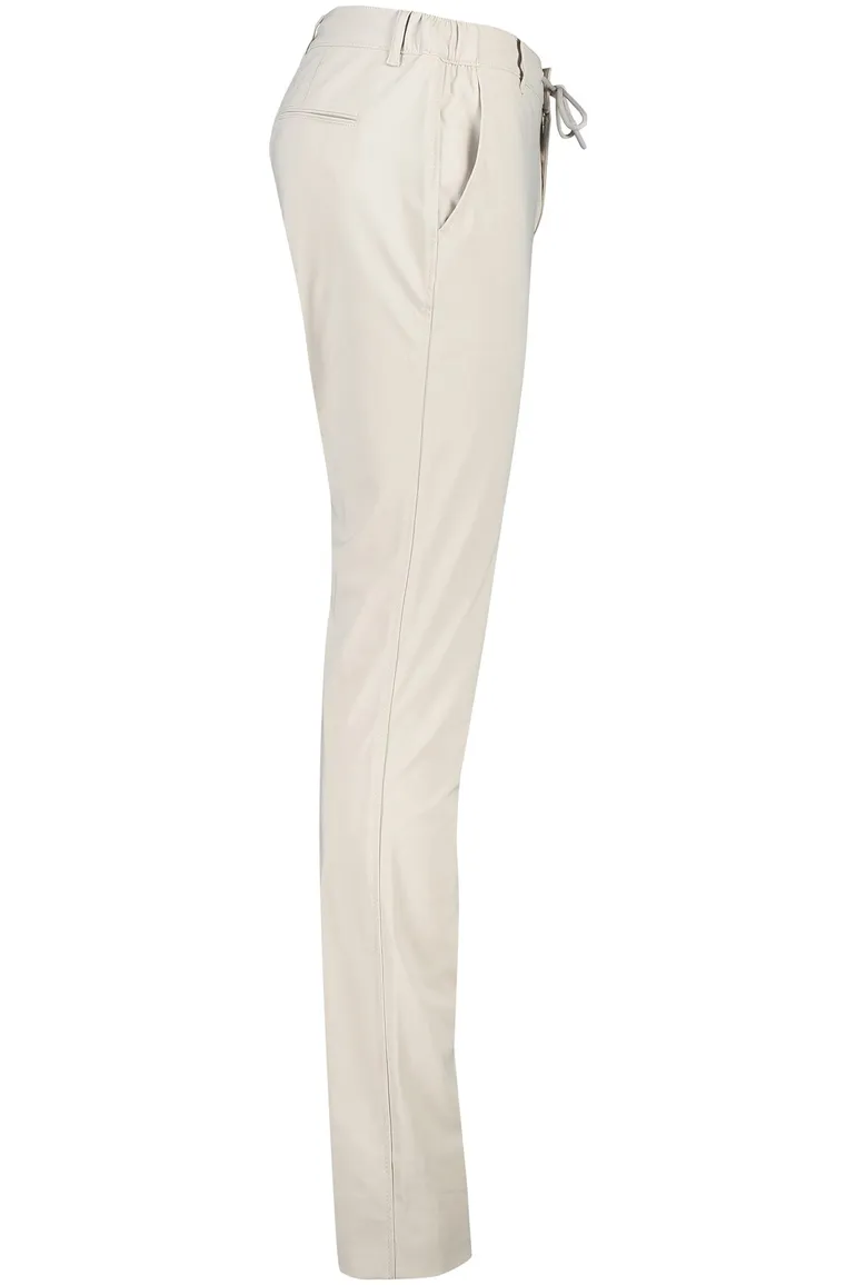 COM4 Pantalon chino crème effen stretch