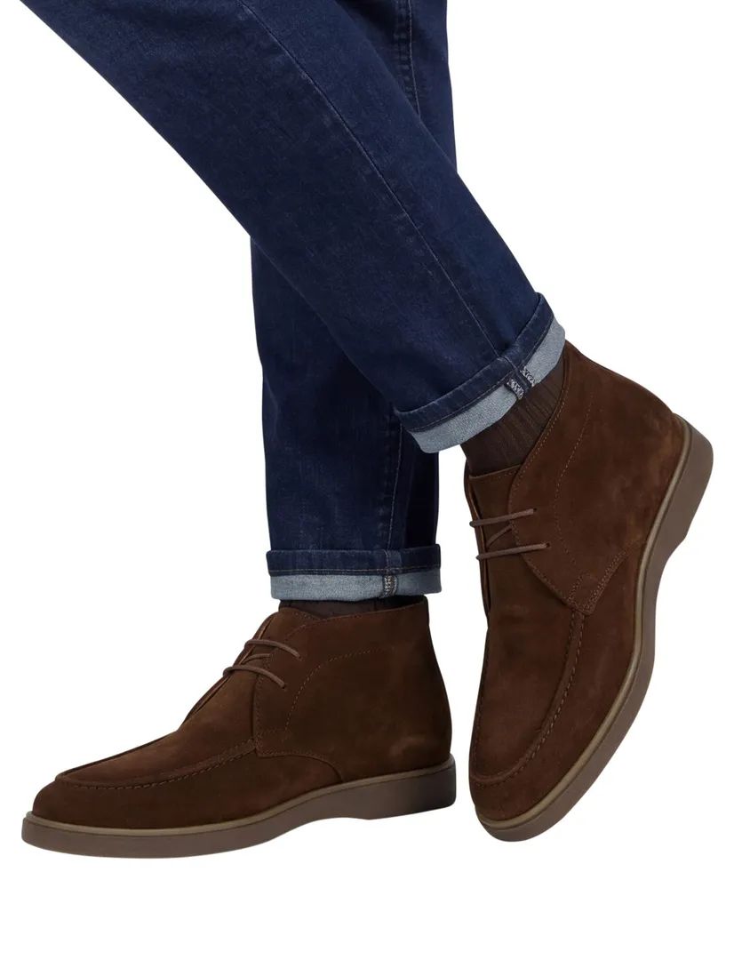 Magnanni nette veterschoenen bruin | Schulte Herenmode