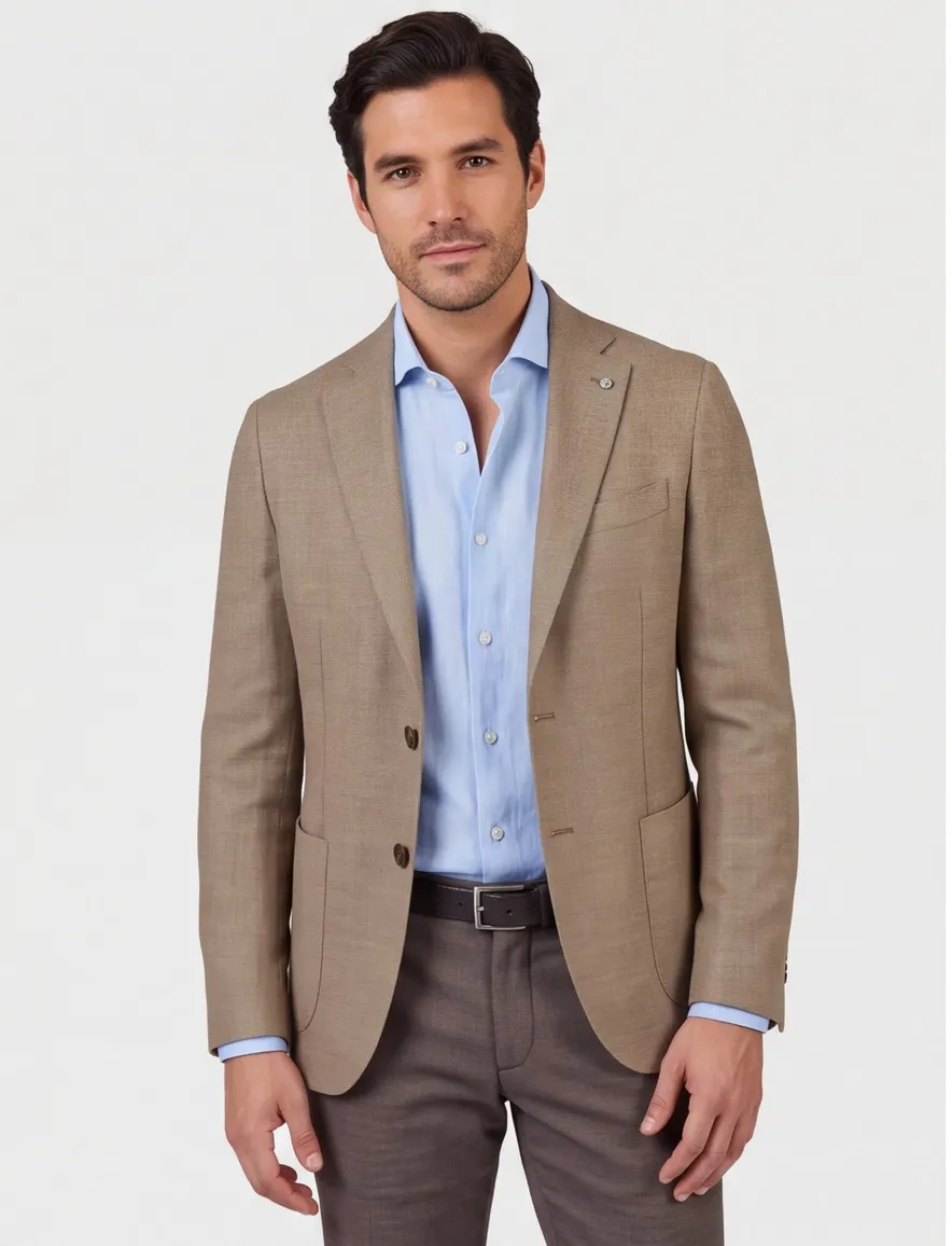Born With Appetite colbert Lugano camel gemeleerd