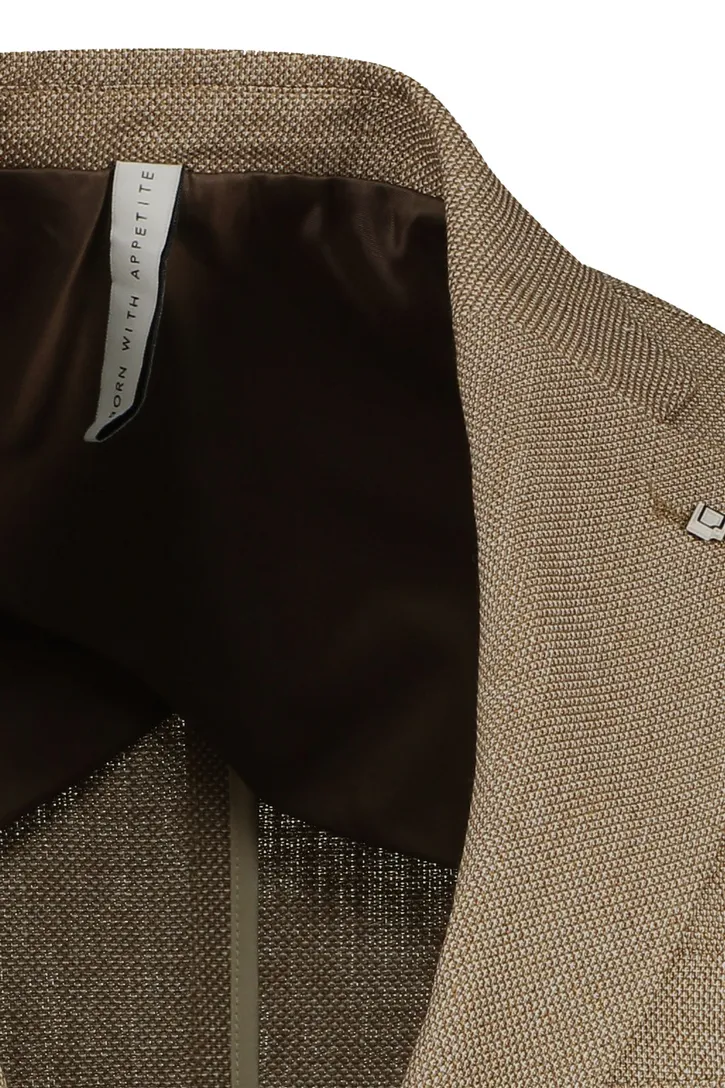Born With Appetite colbert Lugano camel gemêleerd
