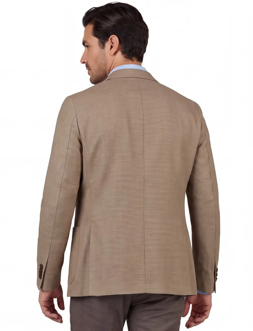 Born With Appetite colbert Lugano camel gemêleerd