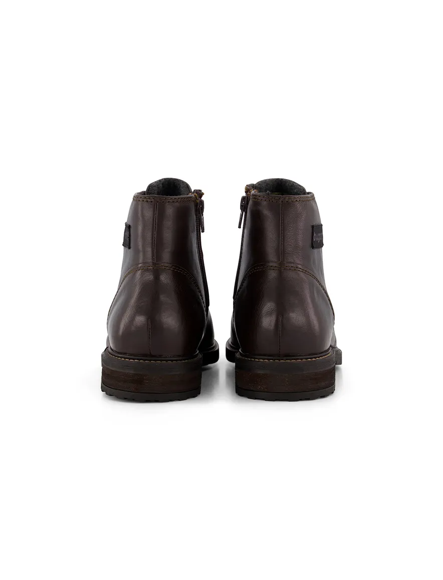 Bugatti boots bruin leer
