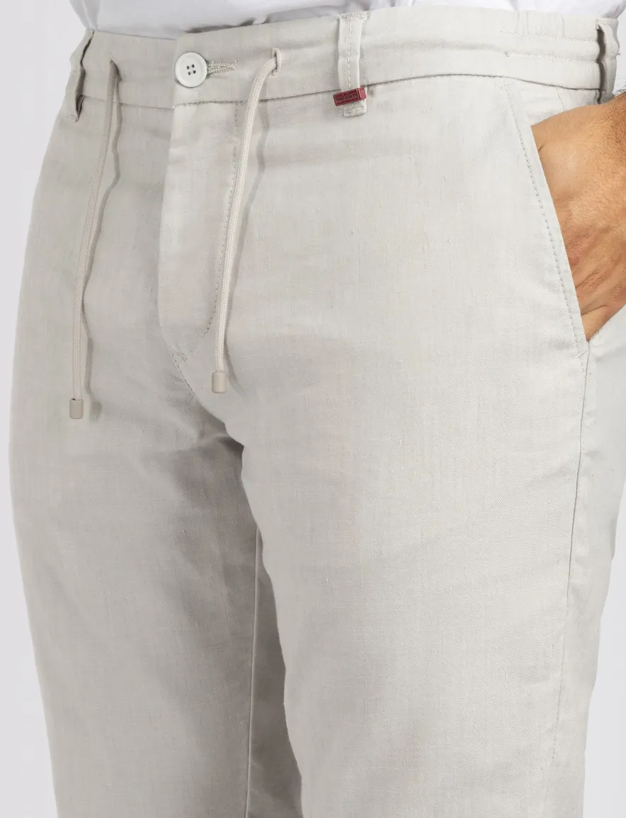 Mac Lennox chino linnen beige