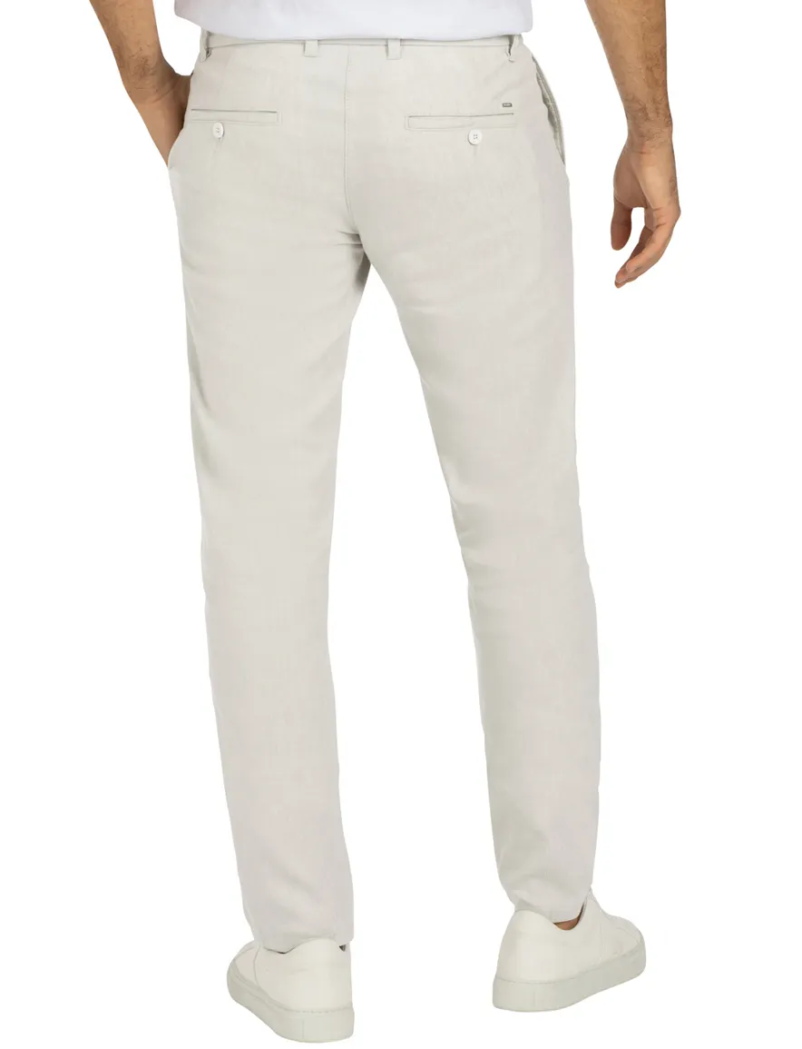 Mac Lennox chino linnen beige