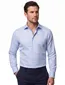 Eton business overhemd Slim Fit lichtblauw effen