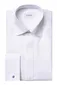 Katoenen contemporary fit Eton wit overhemd smoking