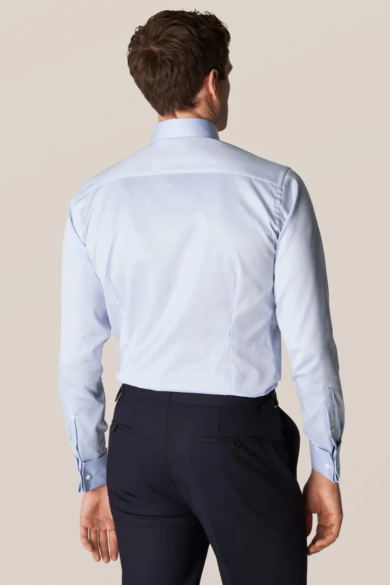 Eton overhemd lichtblauw contemporary fit katoen