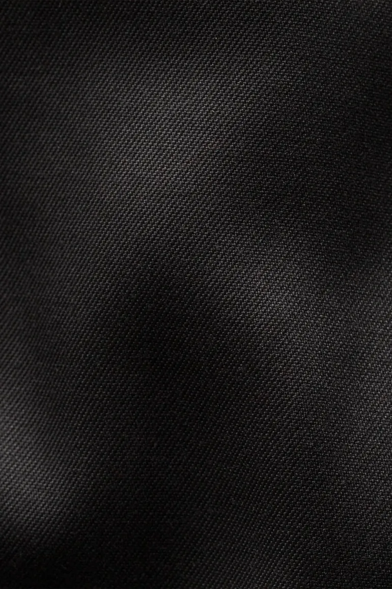 Eton zwart overhemd contemporary fit wide spread