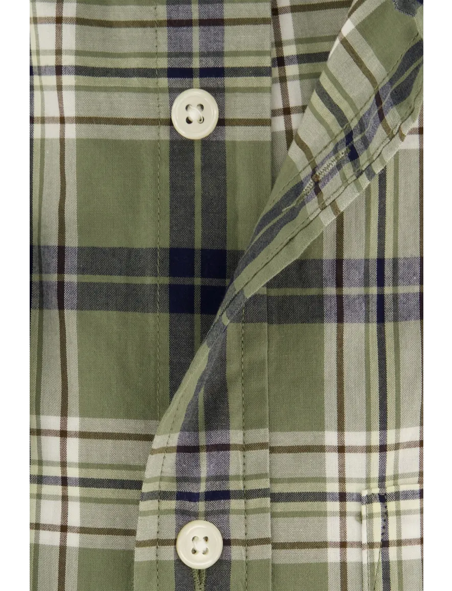 Gant Regular Fit casual overhemd groen