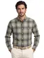 casual overhemd groen Gant Regular Fit