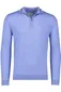 Gant trui effen blauw wol