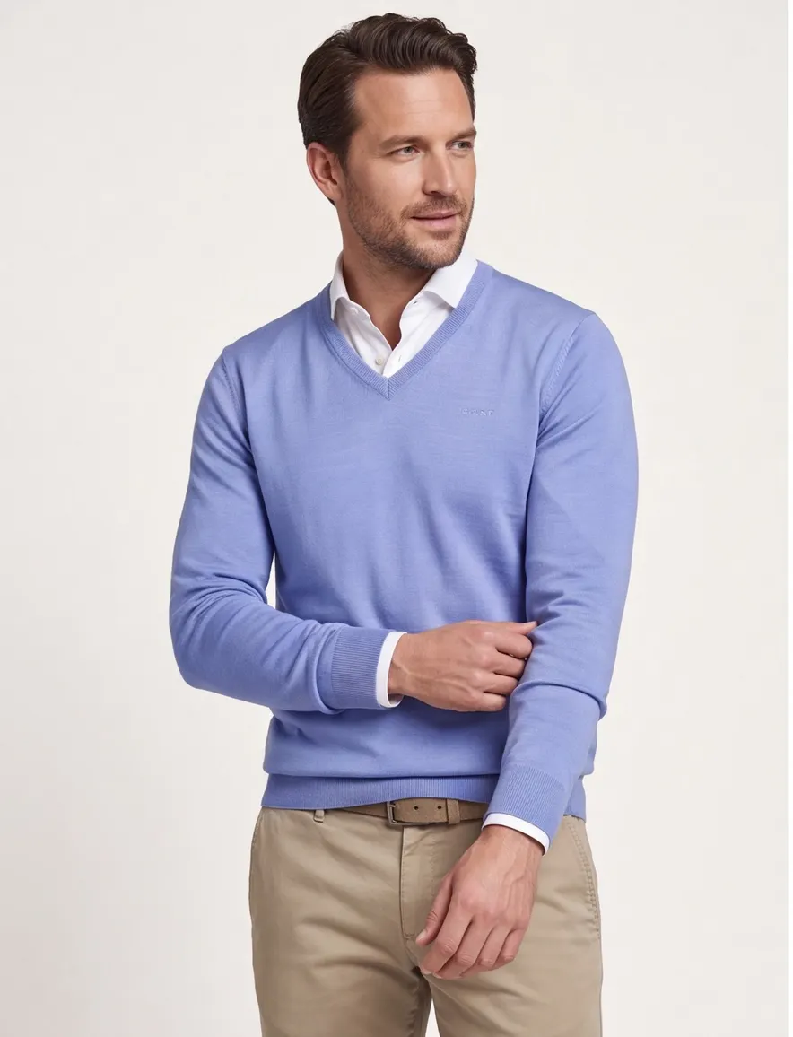 trui blauw Gant