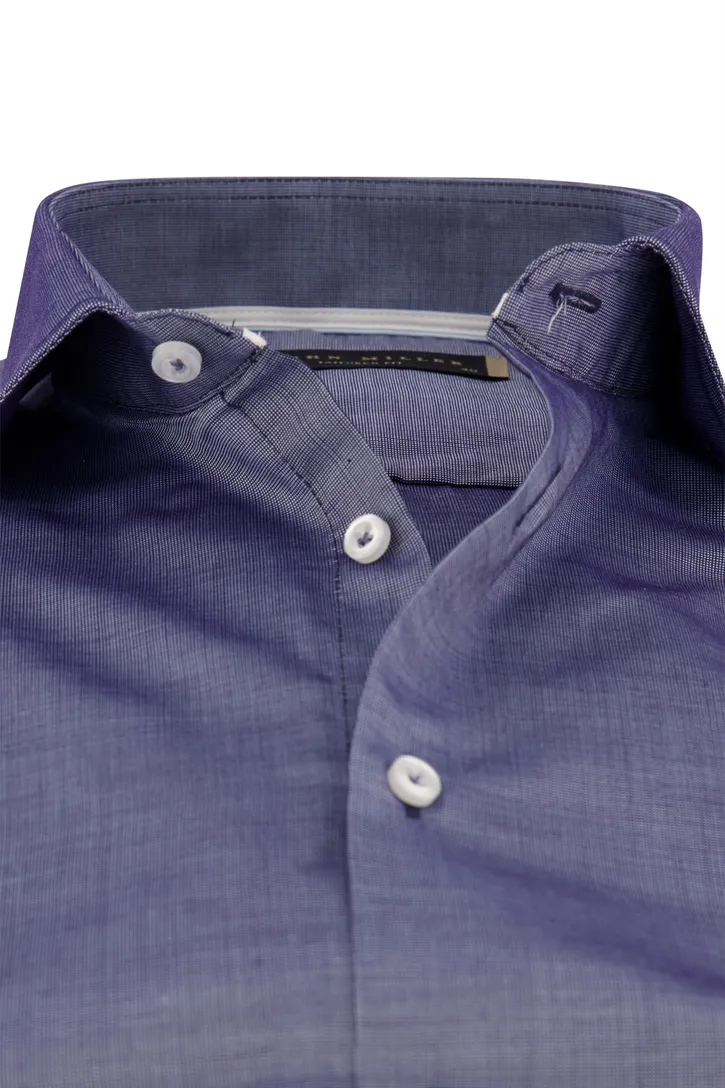 John Miller overhemd Tailored Fit blauw