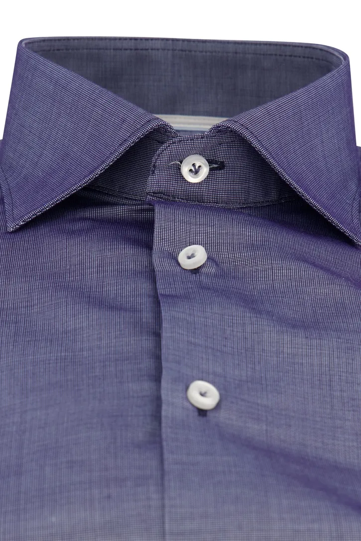 John Miller overhemd Tailored Fit blauw