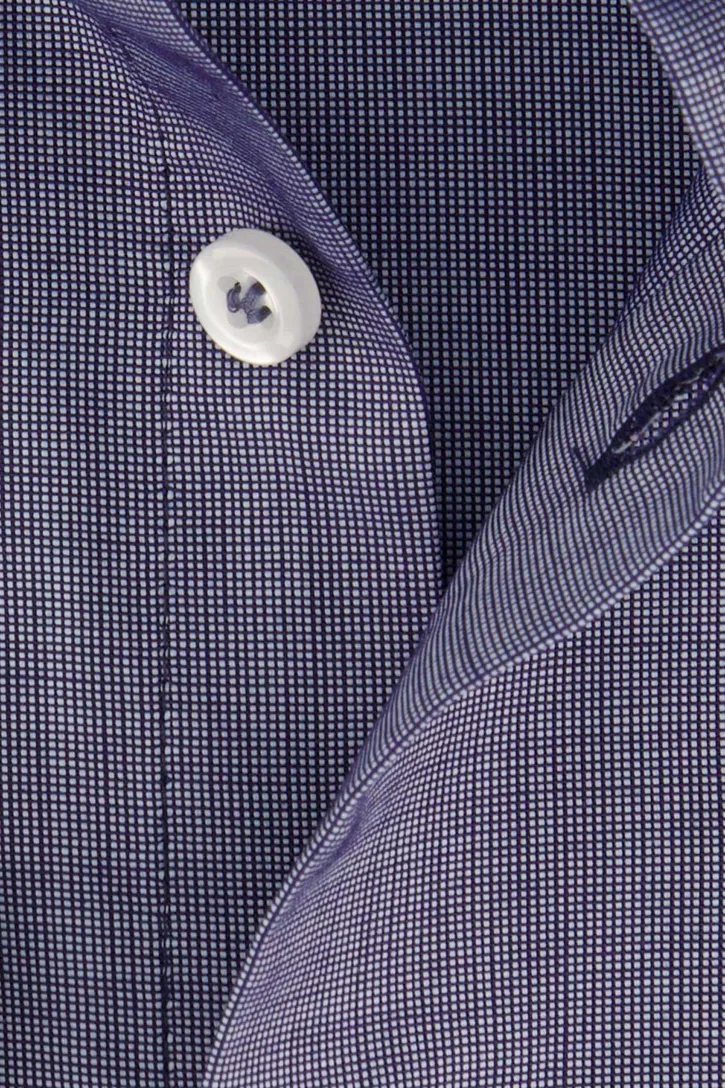 John Miller overhemd Tailored Fit blauw