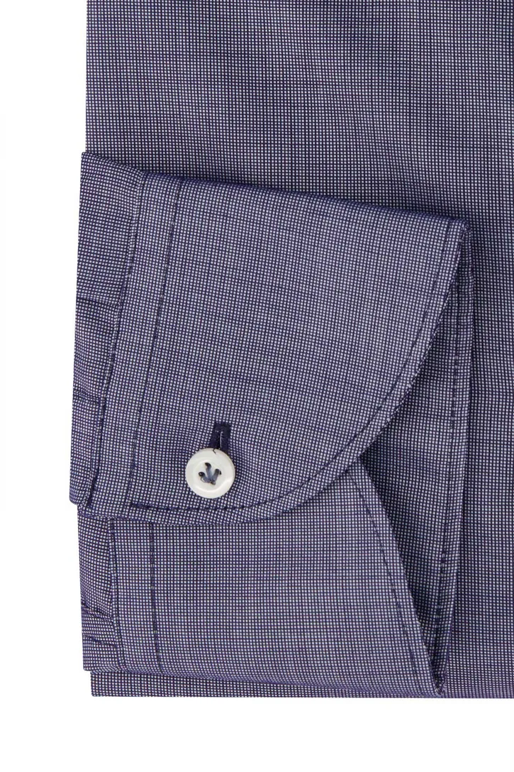 John Miller overhemd Tailored Fit blauw