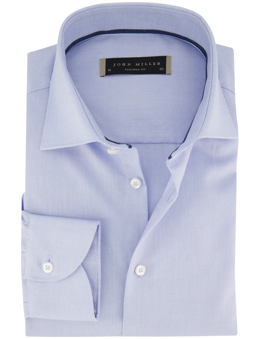 Overhemd John Miller Tailored Fit effen