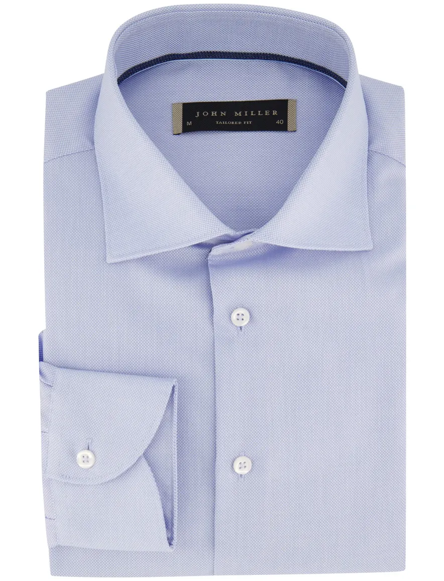 Overhemd John Miller Tailored Fit effen