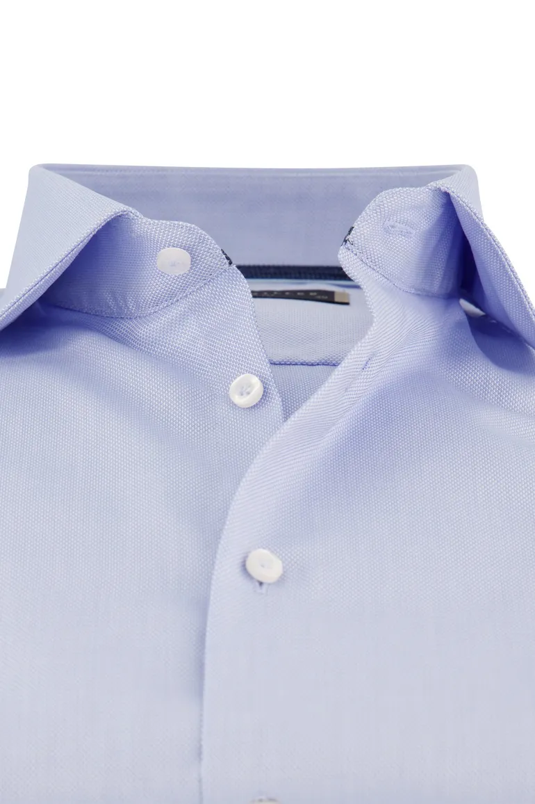 John Miller overhemd blauw tailored fit