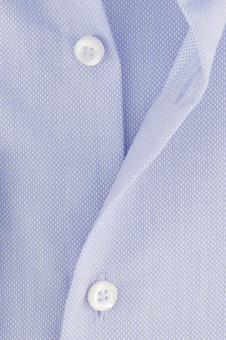 John Miller overhemd blauw tailored fit
