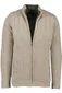 Baileys vest extra lange mouw beige normale fit