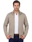 Baileys vest extra lange mouw beige gebreid