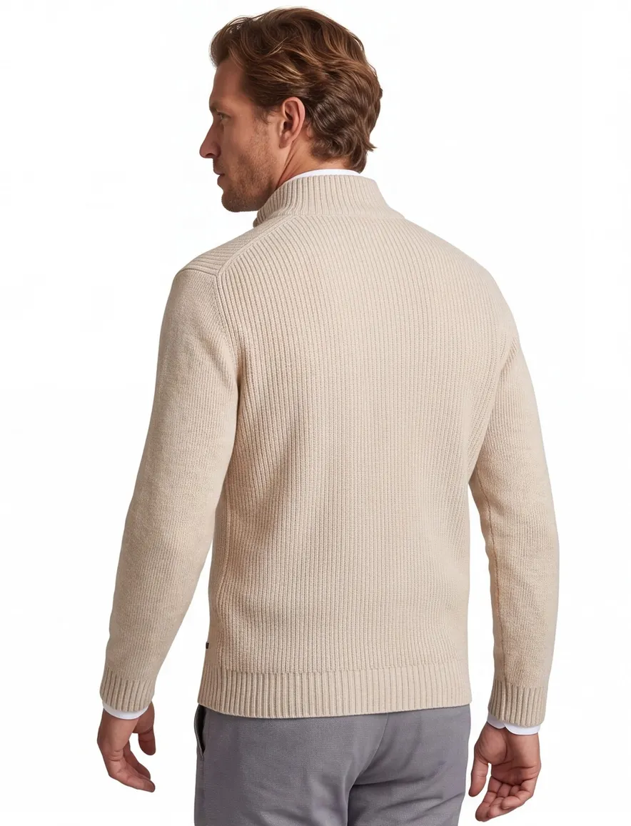trui extra lange mouwlengte beige Baileys