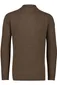 Baileys trui extra lange mouw bruin turtleneck lamswol