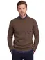 Baileys trui extra lange mouw bruin turtleneck lamswol