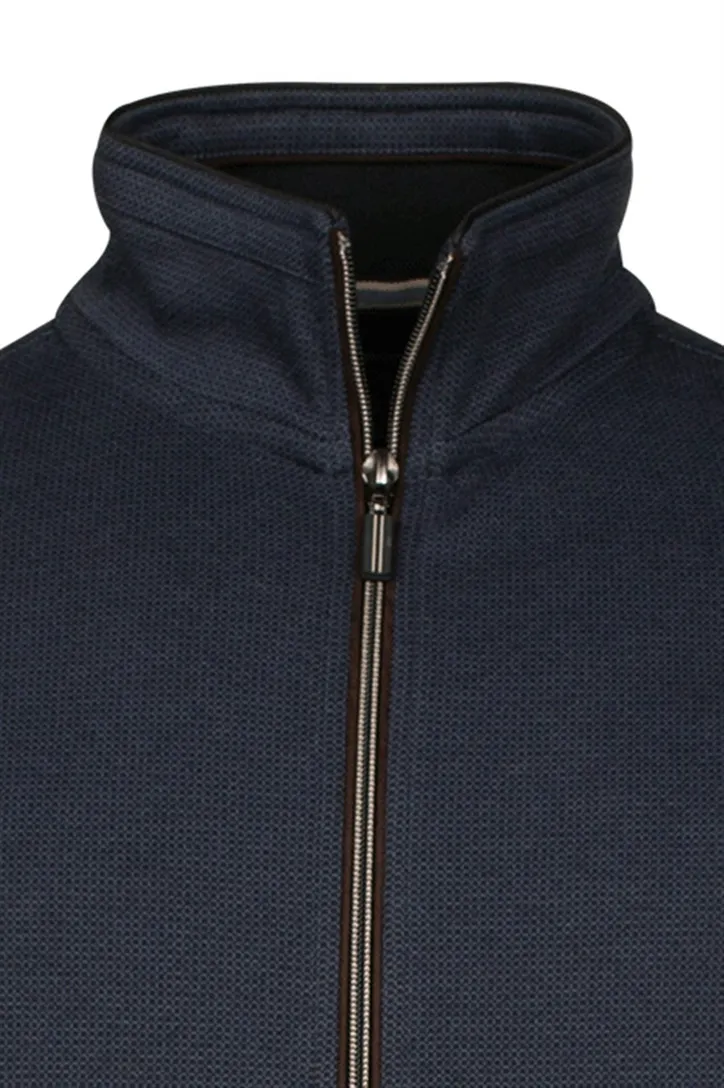 Baileys vest donkerblauw katoen
