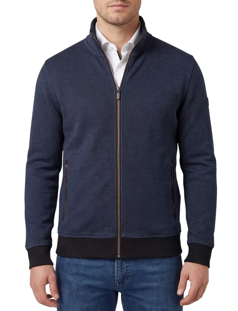 Baileys vest donkerblauw katoen