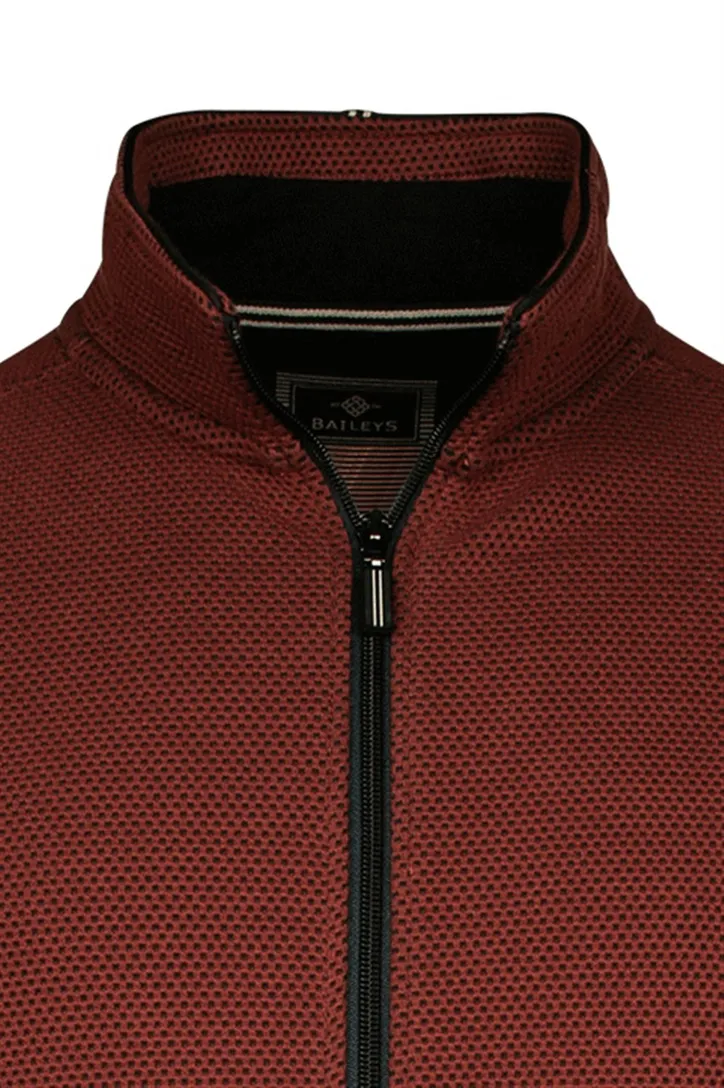 Baileys vest patroon rood