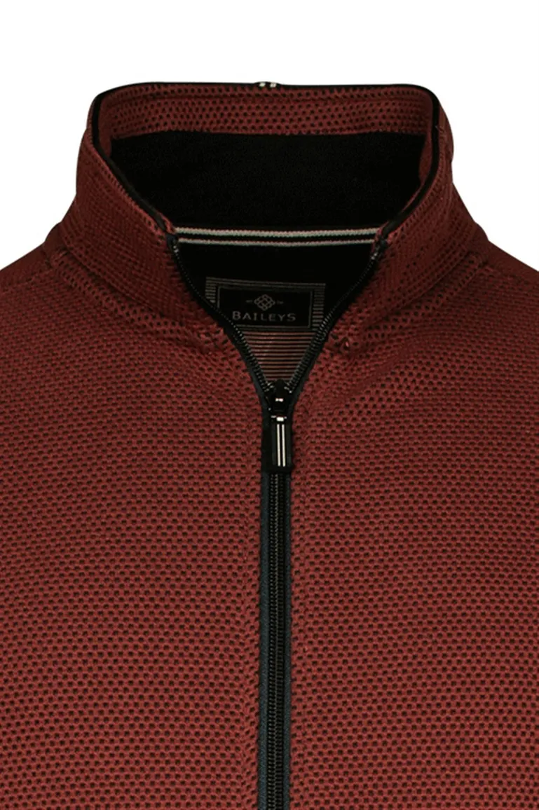Baileys vest patroon rood