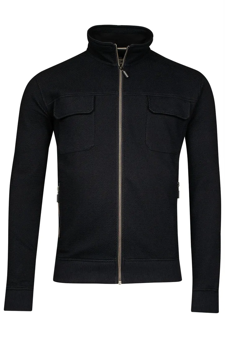 Baileys vest met borstzakken donkerblauw