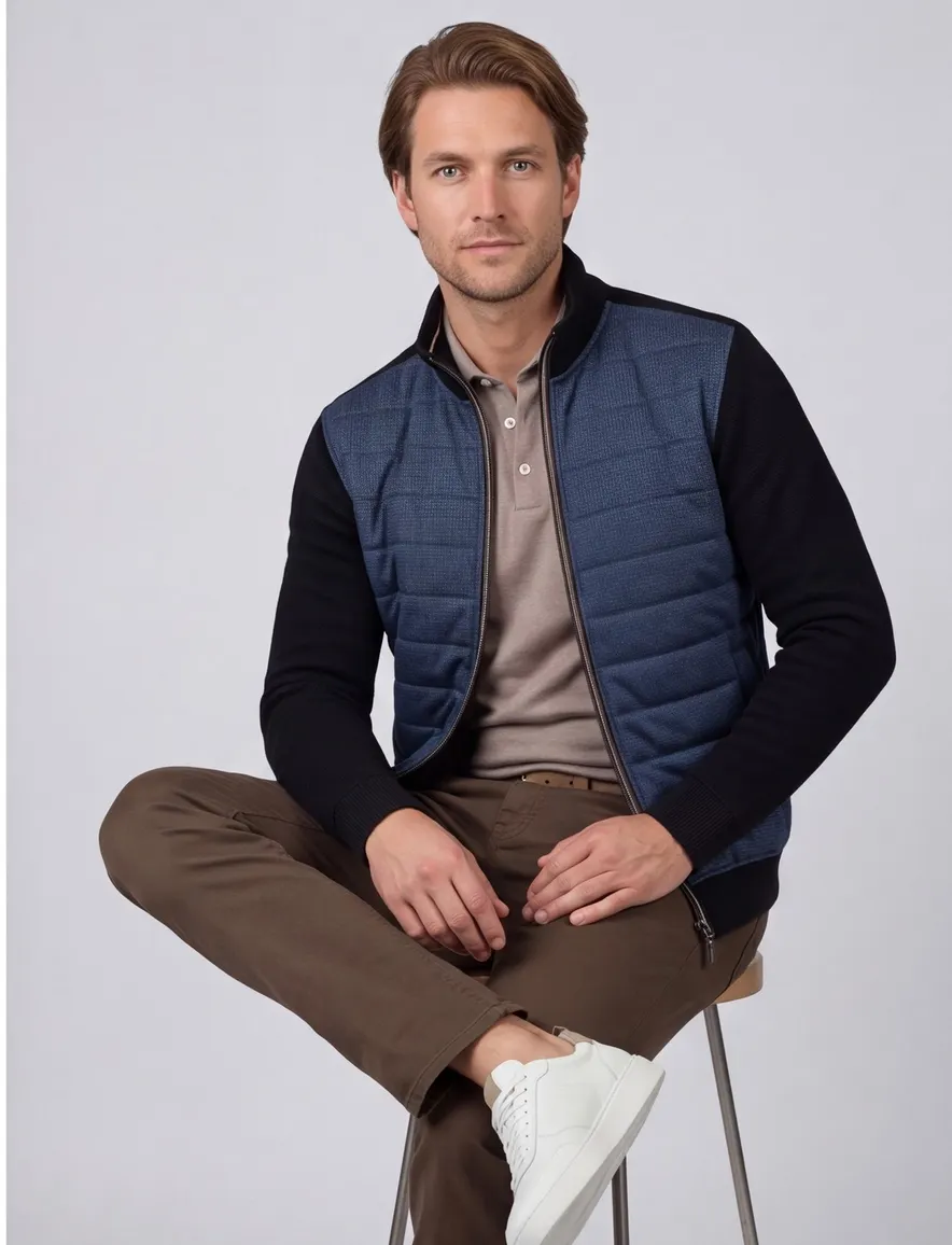 Baileys outdoor vest blauw