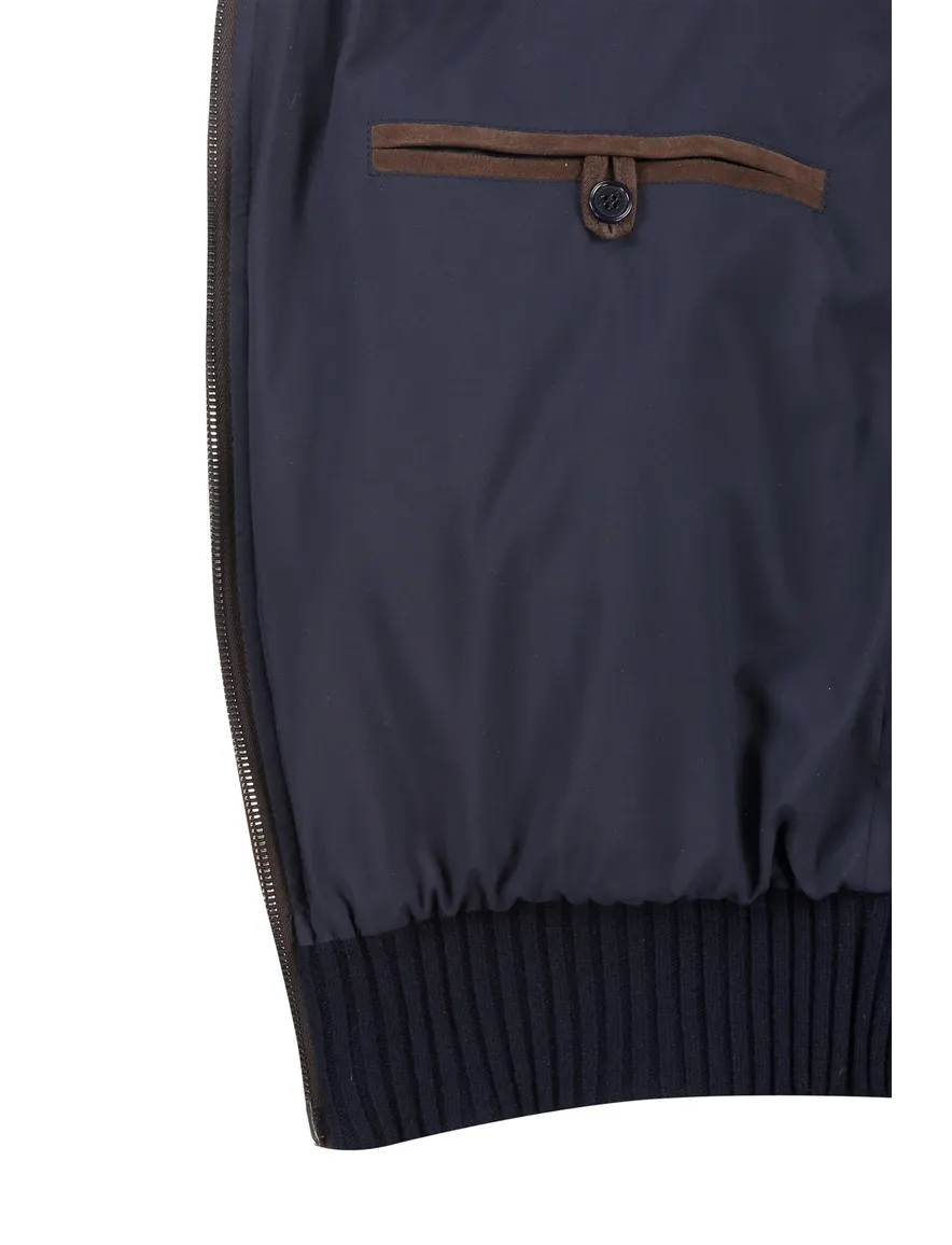 Paul & Shark vest donkerblauw waterdicht
