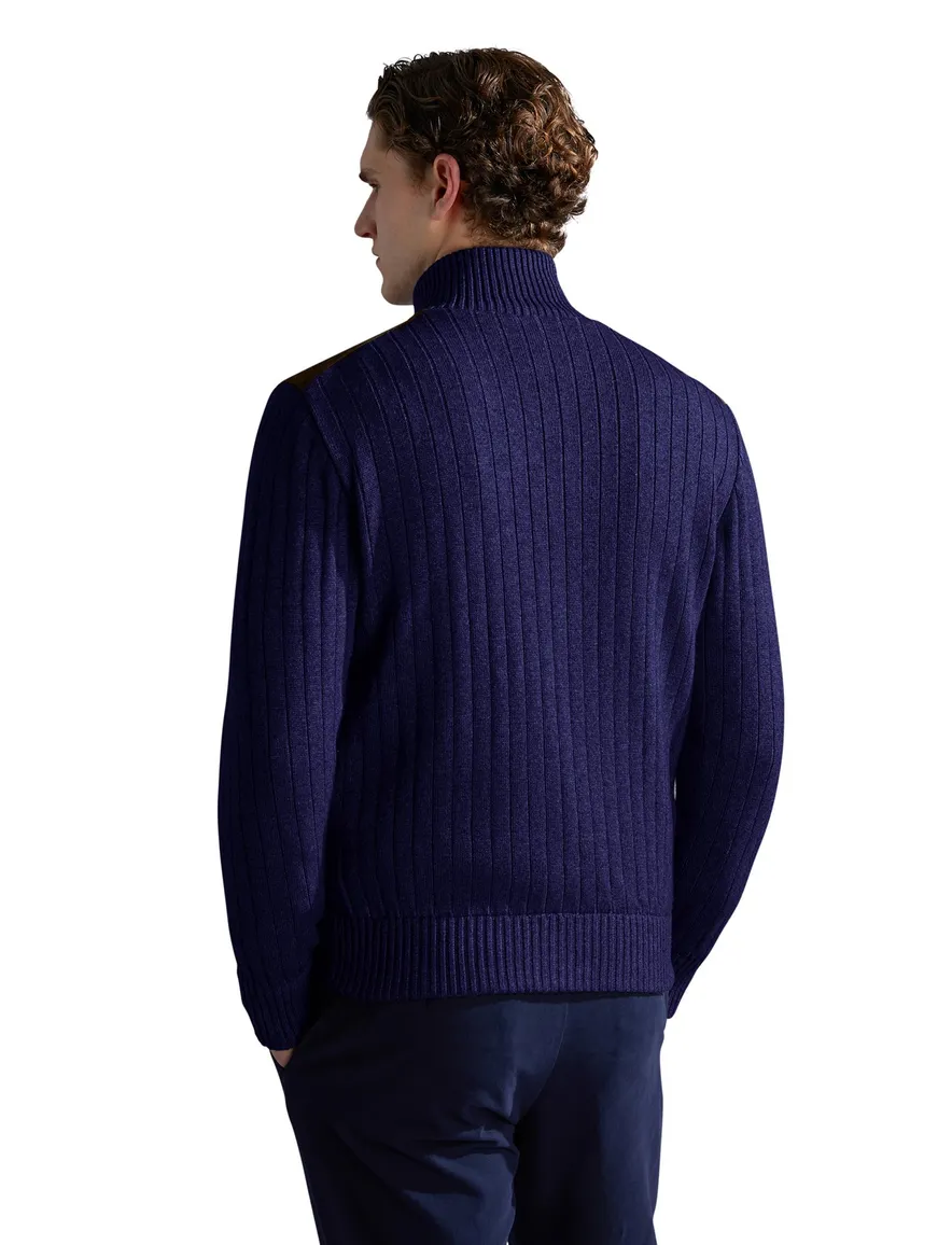 Paul & Shark vest donkerblauw waterdicht