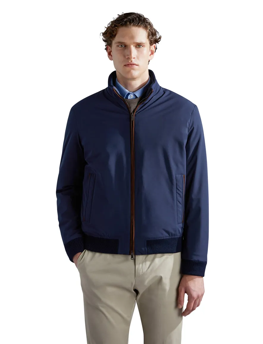 Paul & Shark effen donkerblauw tussenjas